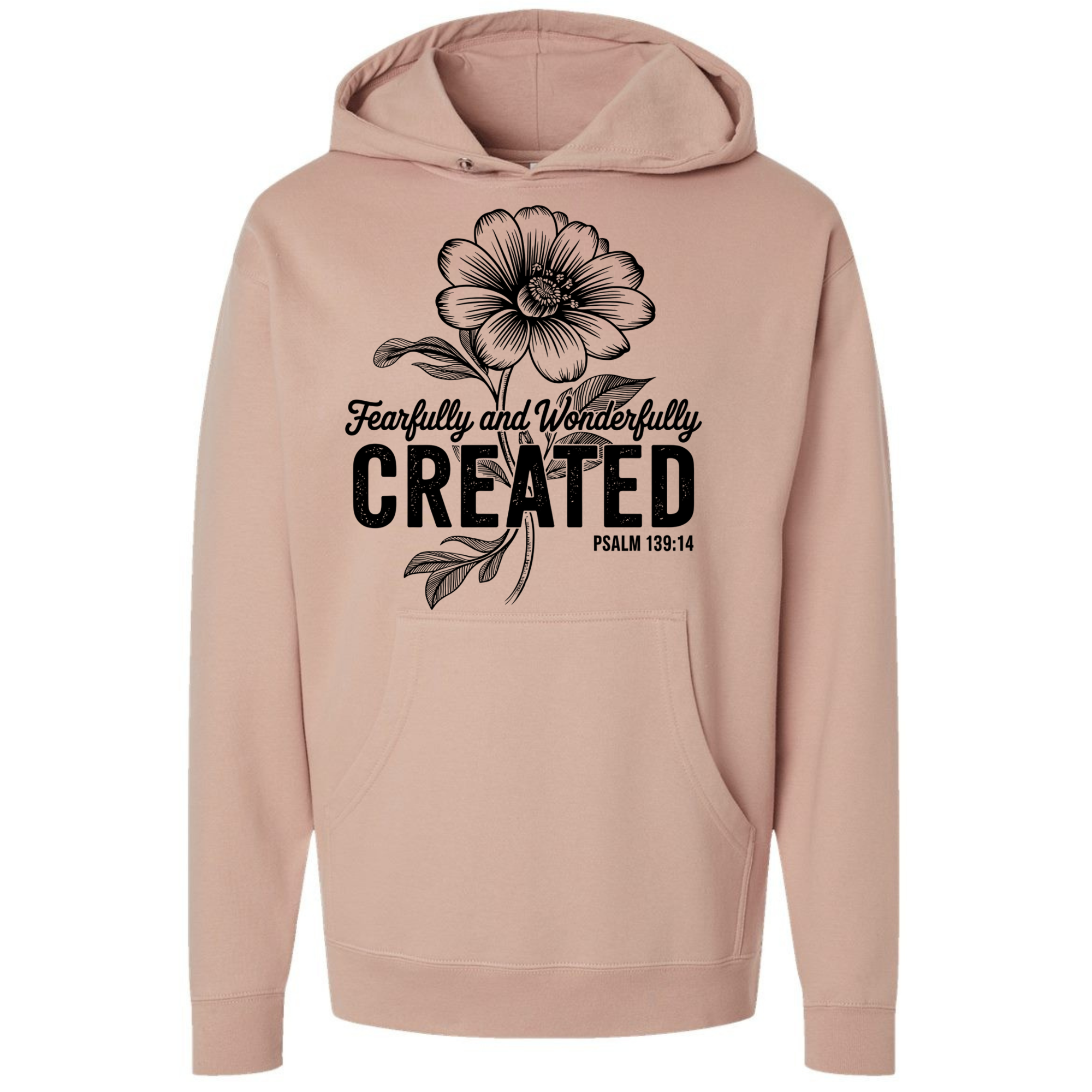 Fearfully and Wonderfully Created Hoodie – Psalm 139:14
