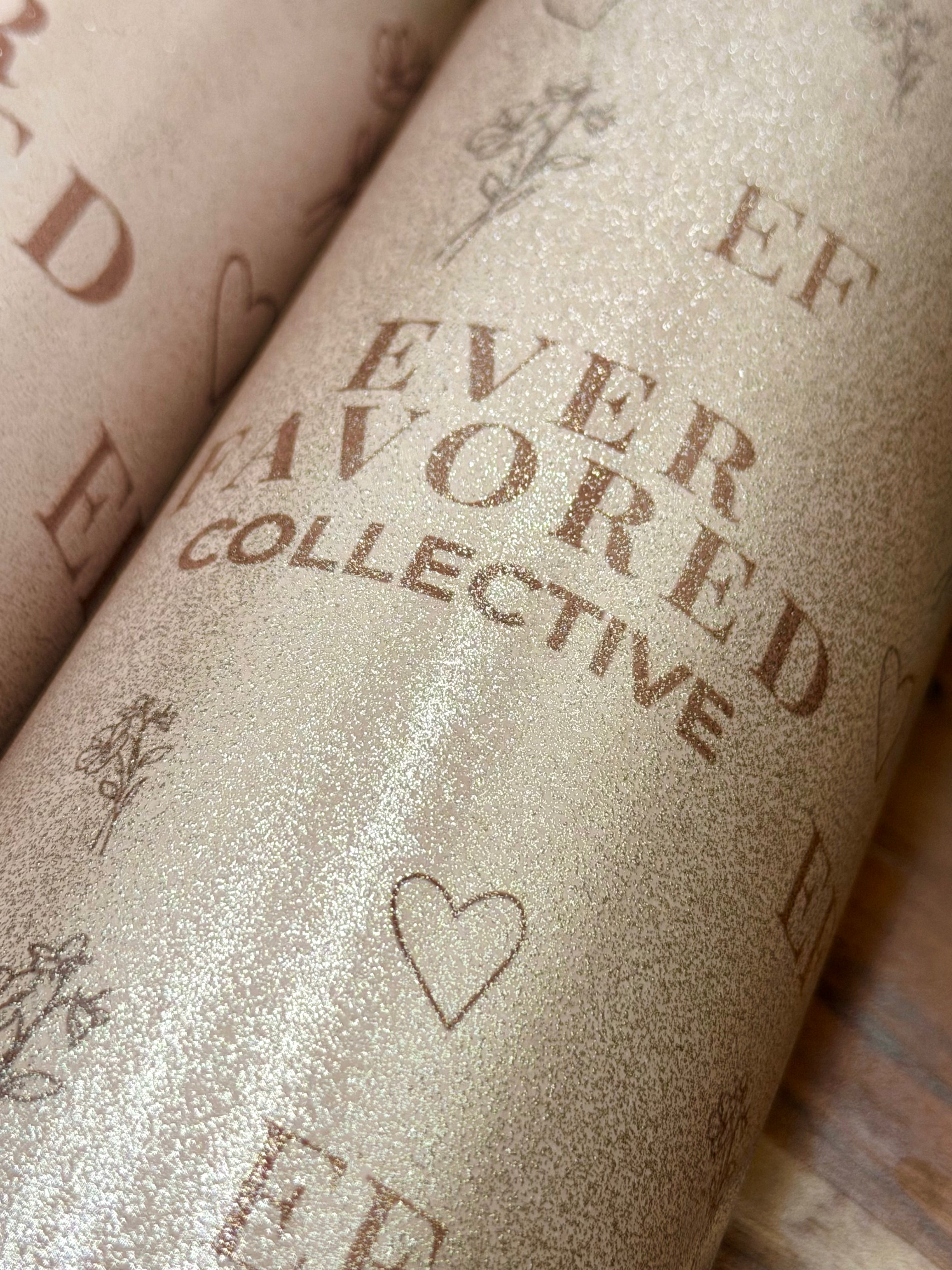 Ever Favored Women’s Glitter Tumbler – Soft Rose Gold (15 oz Limited Edition)