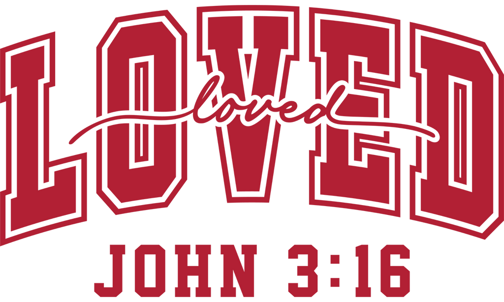 Loved – John 3:16 Graphic Tee