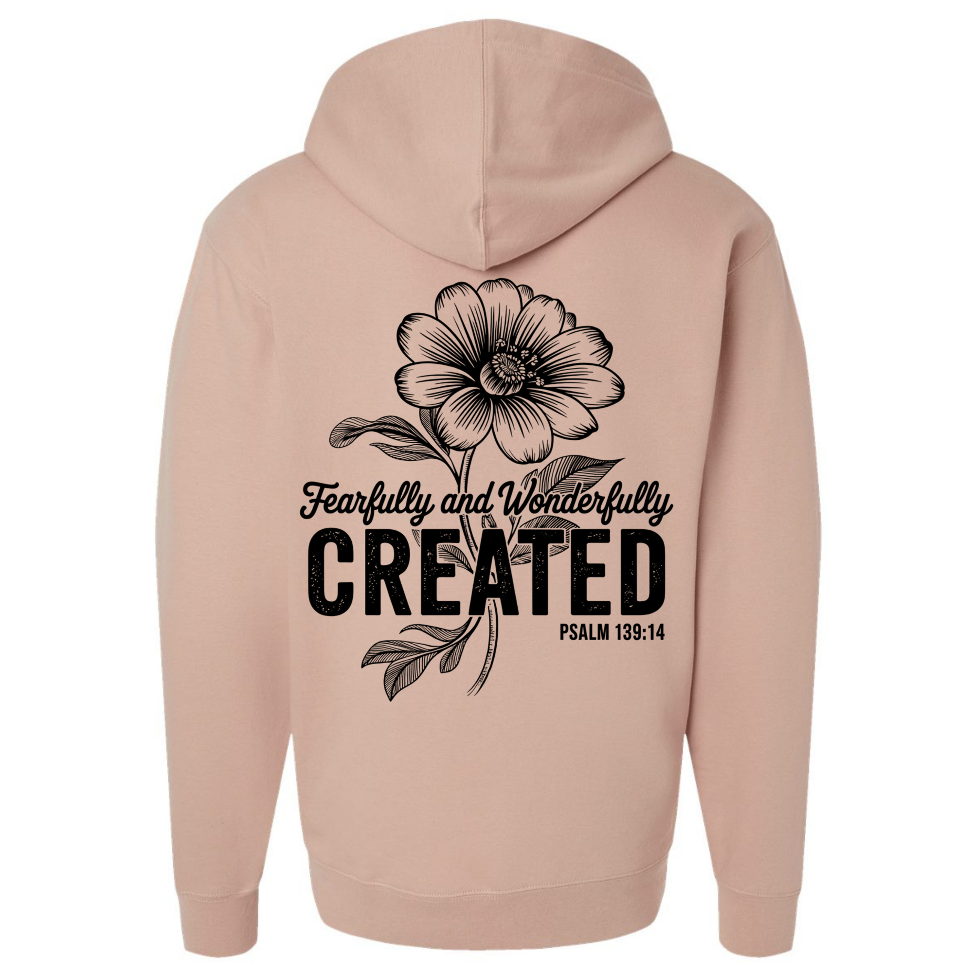 Fearfully and Wonderfully Created Hoodie – Psalm 139:14