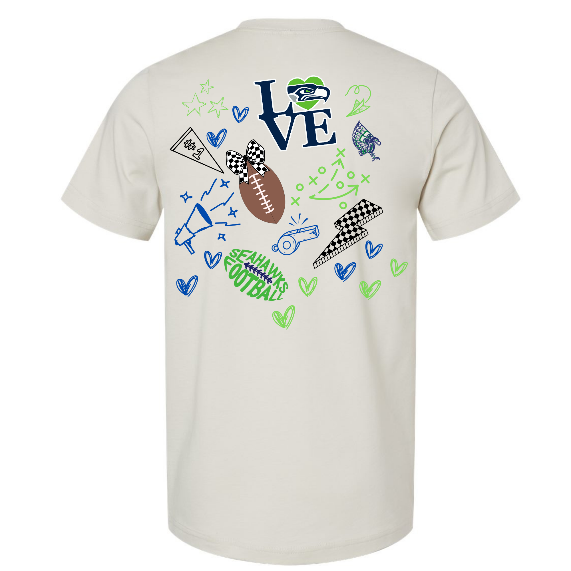 Seattle Doodle Graphic Tee