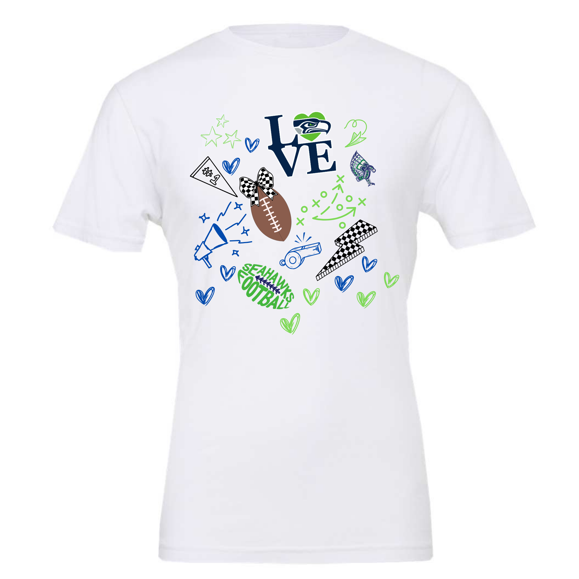 Seattle Doodle Graphic Tee