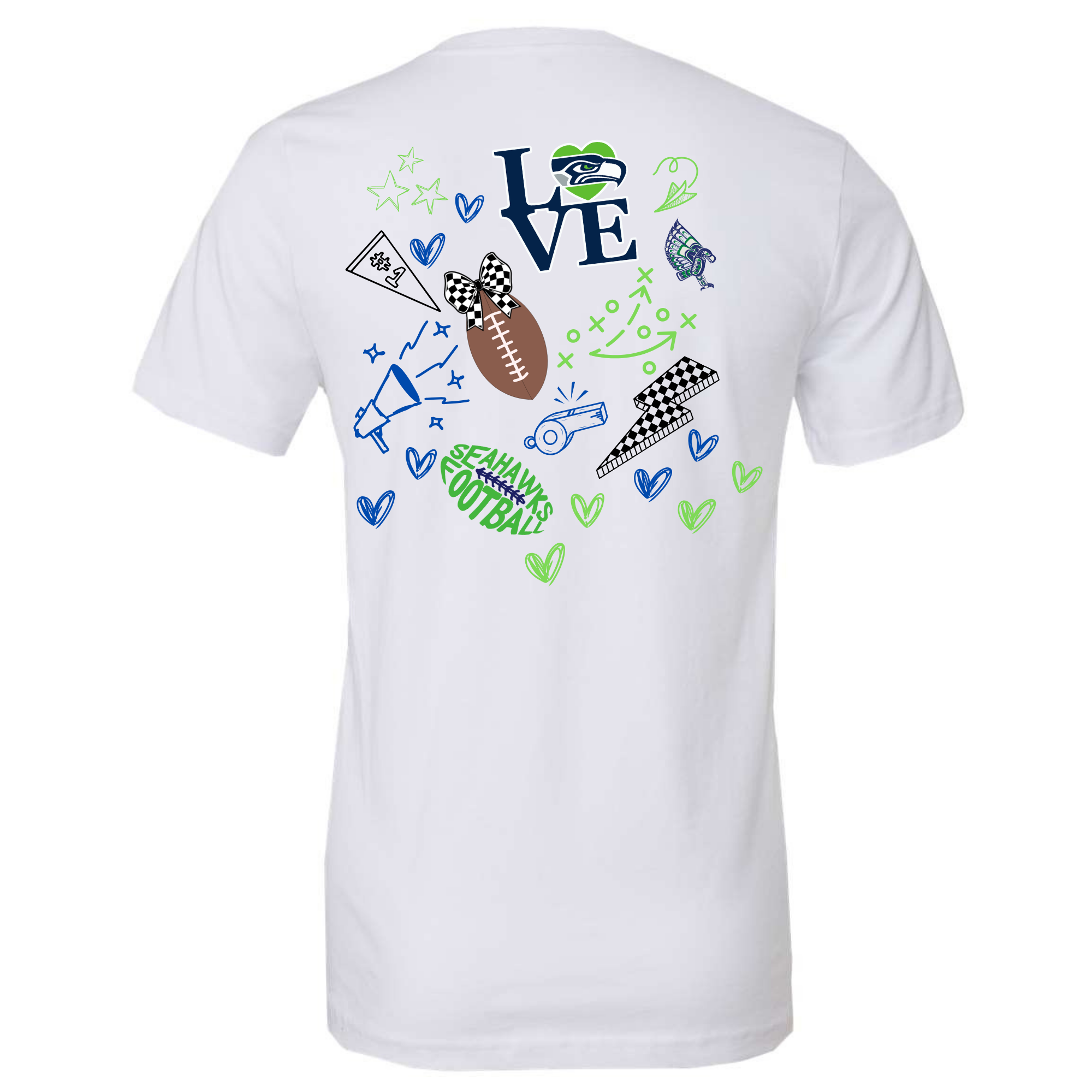 Seattle Doodle Graphic Tee