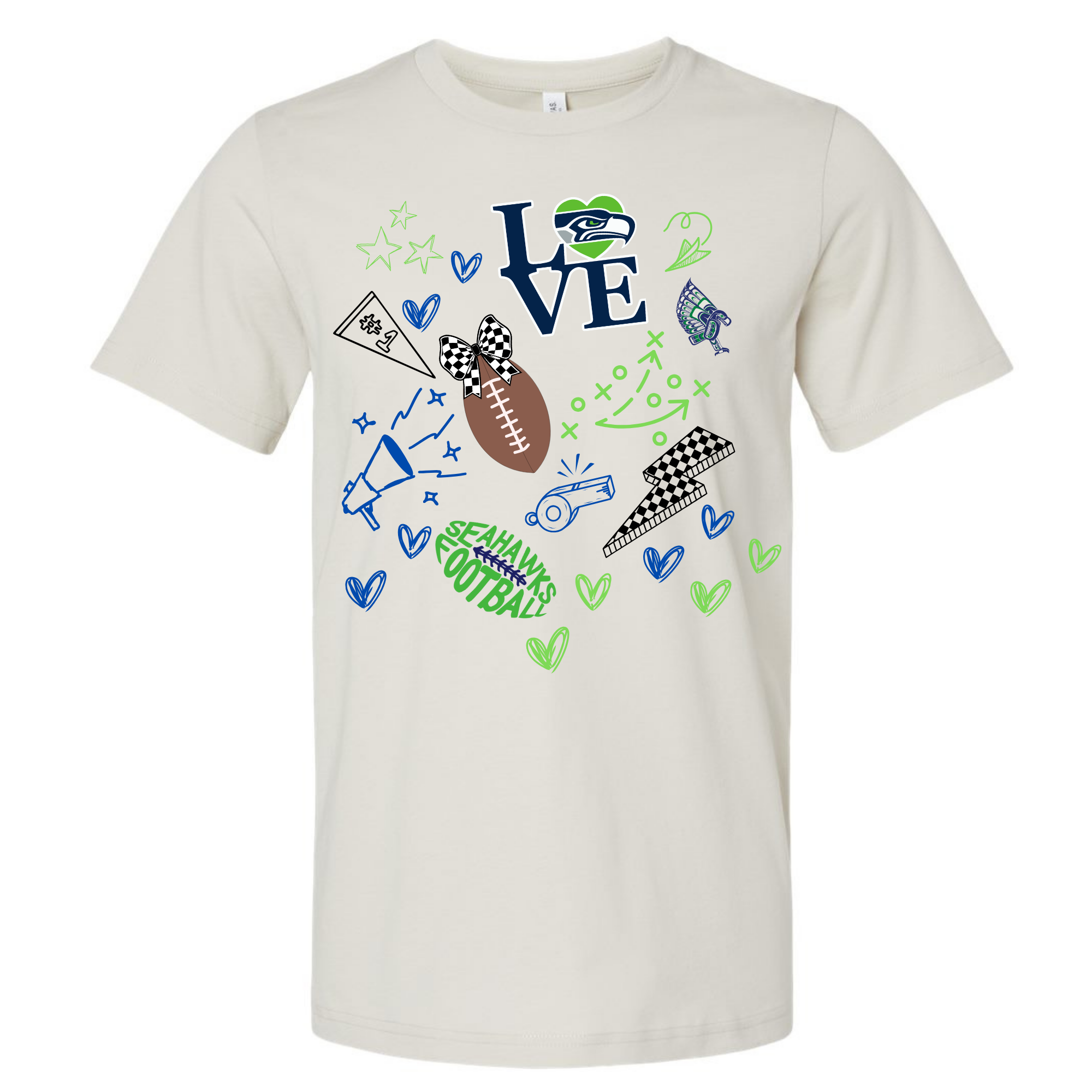 Seattle Doodle Graphic Tee